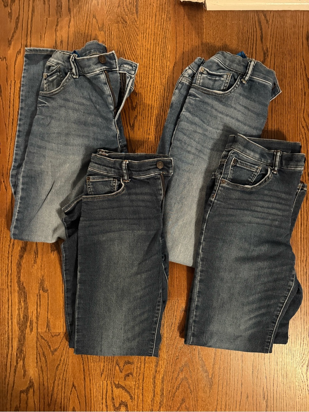 GAP Kids Mixed Blue Denim Jeans Set of 4